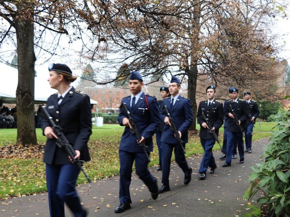 ROTC students who receive a scholarship or enter the ROTC Advanced Course&nbsp;make a commitment to a period of service with the Army or Airforce.