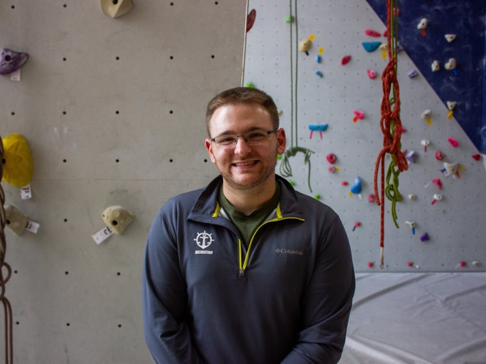 Matthew Libby started as the Outdoor Pursuits Program manager last October. 