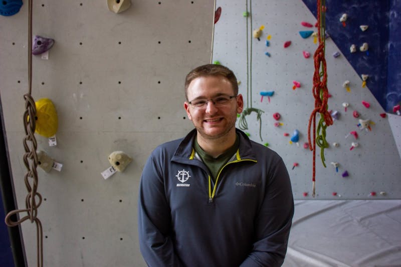 Matthew Libby started as the Outdoor Pursuits Program manager last October. 