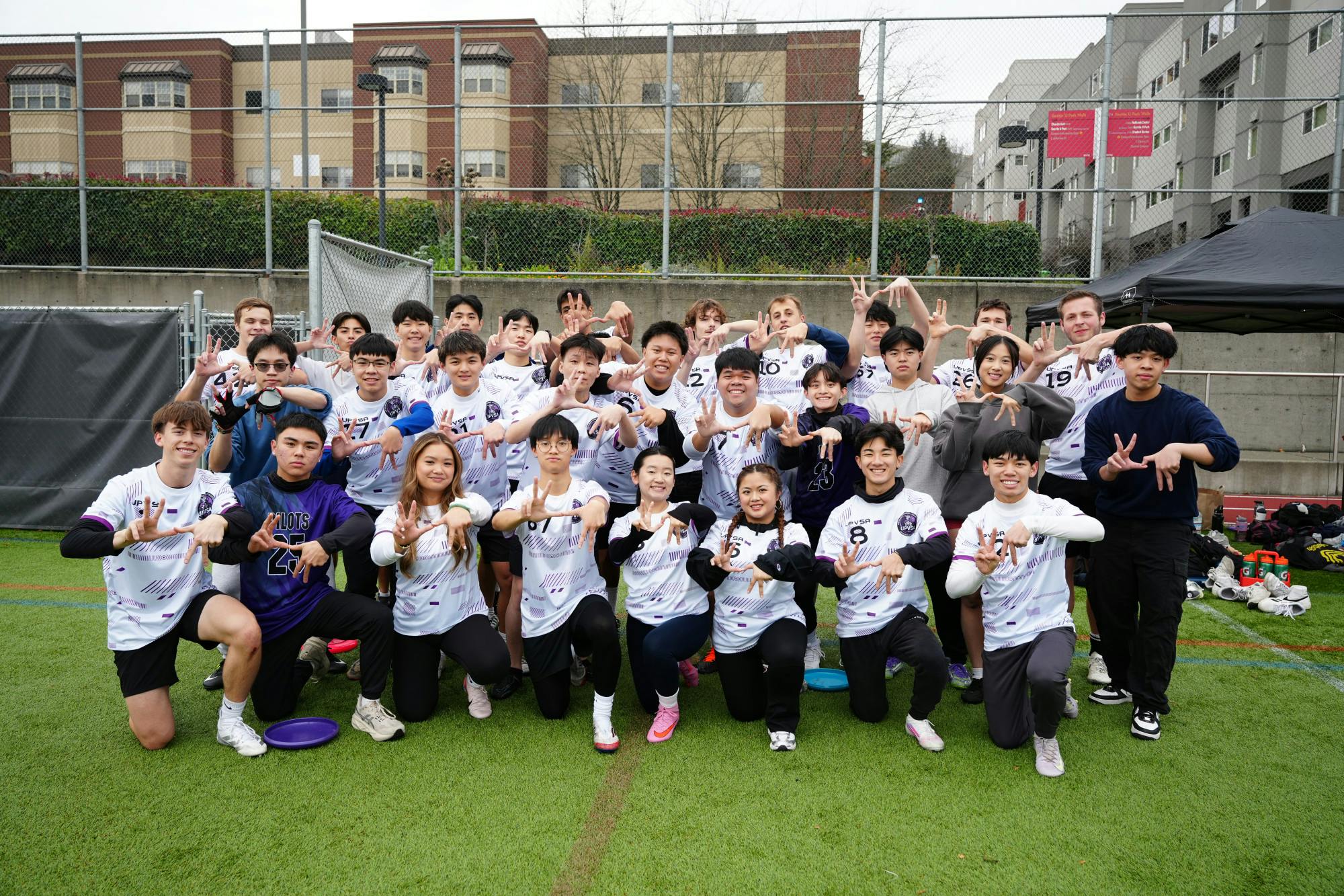 Photo courtesy of Steven Tran. UPVSA poses for a team photo before the tournament.