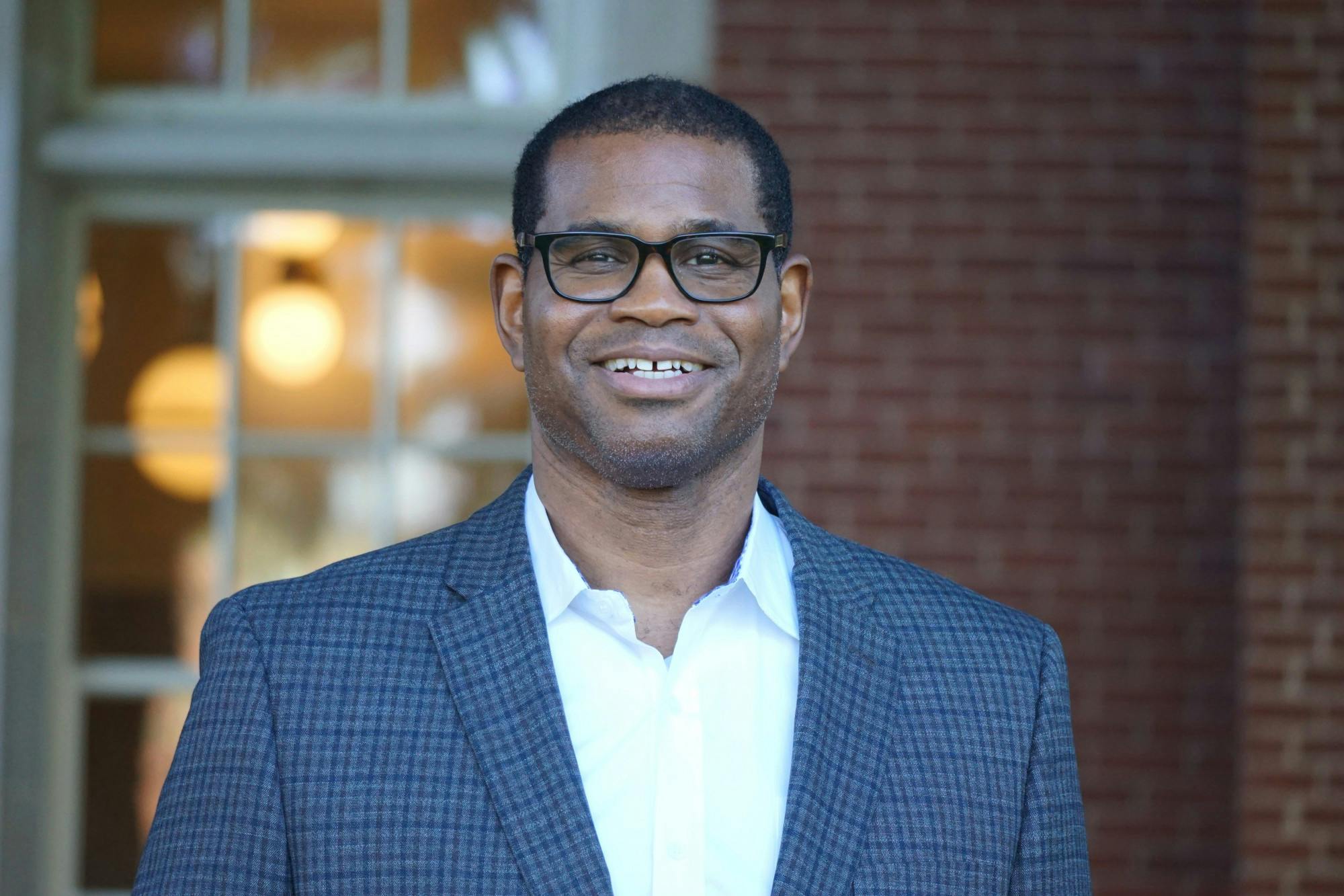 Michael DeVaughn is the first African American to be named Dean of the Pamplin School of Business. One of DeVaughn's main focuses as Dean is engage with students personally.