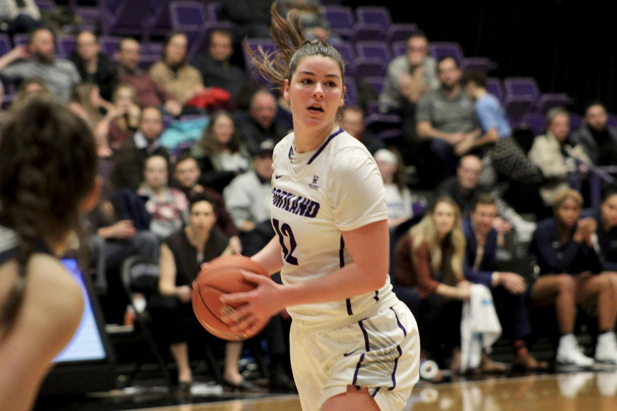 Freshman Alex Fowler looks to make a pass.