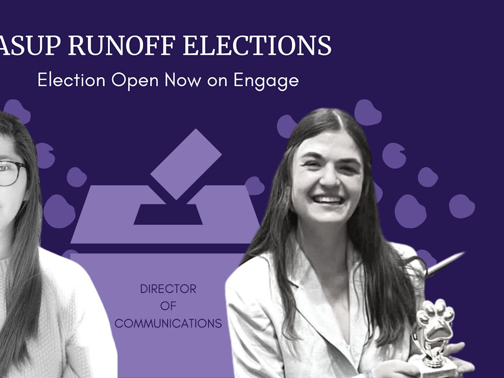 ASUP director of communications run-off election is open from now until March 31 at 4:00 p.m.Canva by Brie Haro.