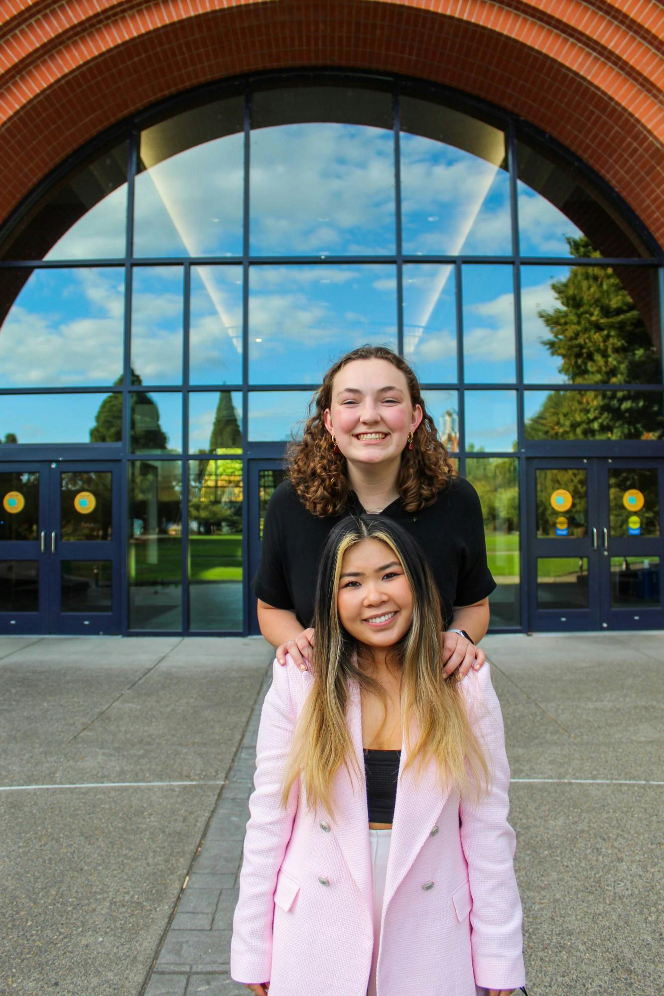 Emma Fuller and Megan Meckey elected ASUP president and vice president.
Photo courtesy of Emma Fuller.