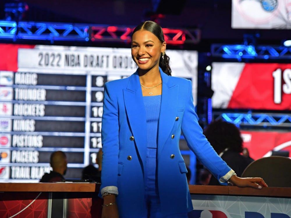 Malika Andrews, 2016-17 Beacon editor-in-chief, hosts NBA Today on ESPN, is an Emmy Award winner, and made history as the first woman to host the NBA draft. &nbsp;Read how working at The Beacon sparked Malika's career.