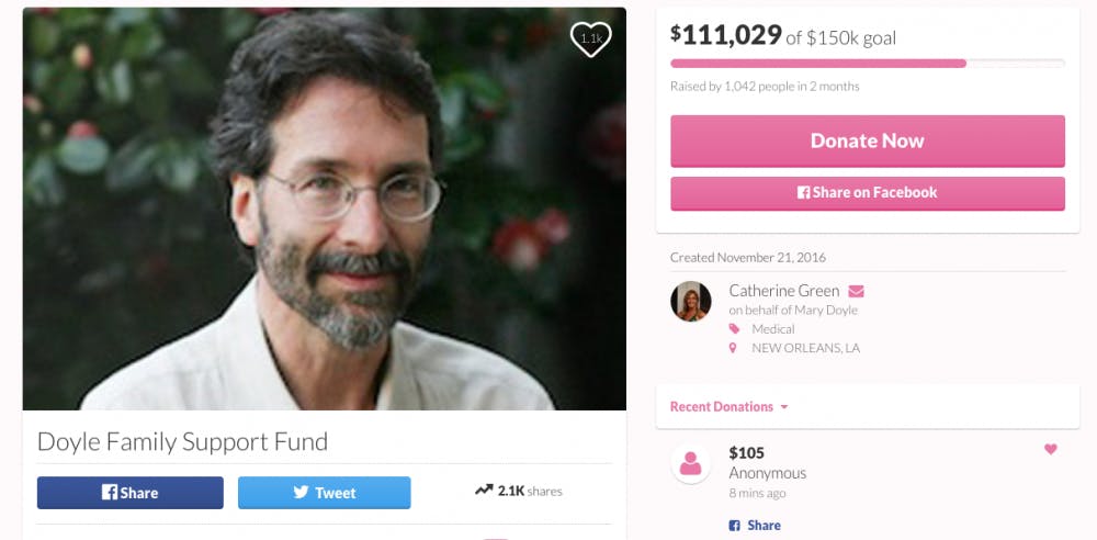 Brian Doyle GoFundMe