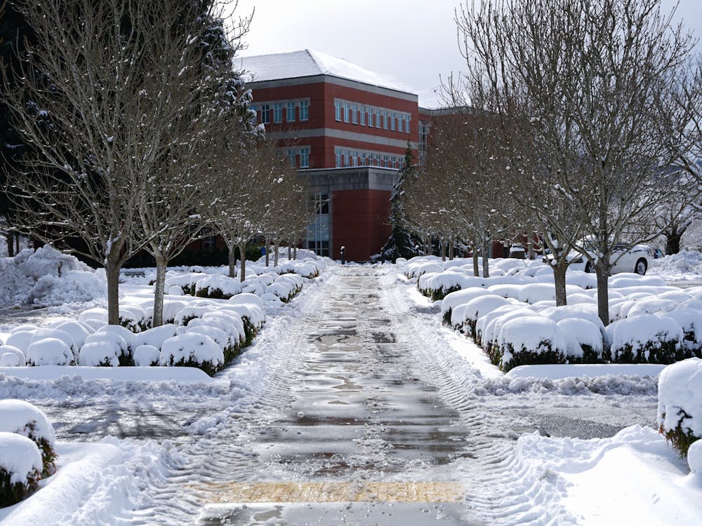 The University remains closed throughout the weekend as inclement weather remains. 