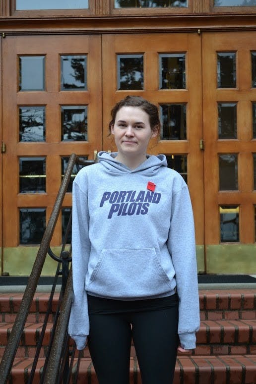  Senior Jessica Kast started The Red Square Movement on campus at the beginning of Spring 2014 semester. Student loan debt is the second-largest form of consumer debt in the U.S. Photo by David DiLoreto.