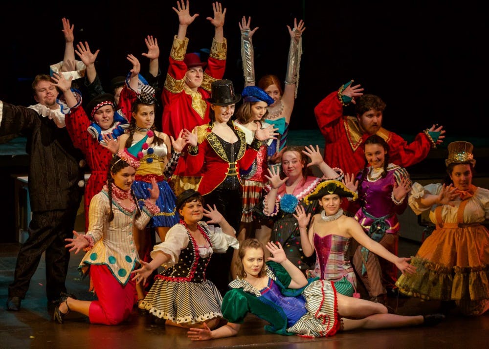 Pippin dress rehearsal