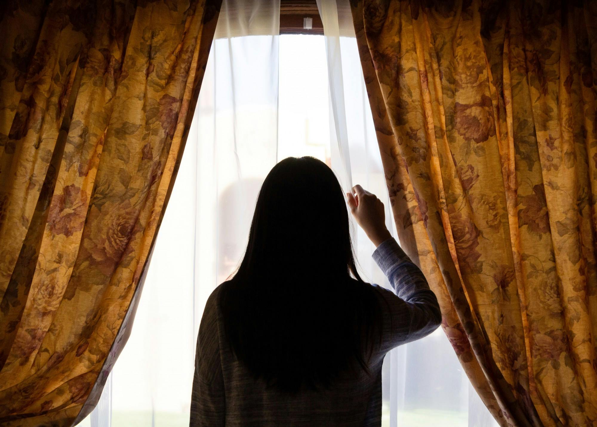 Stuck inside, but looking out.