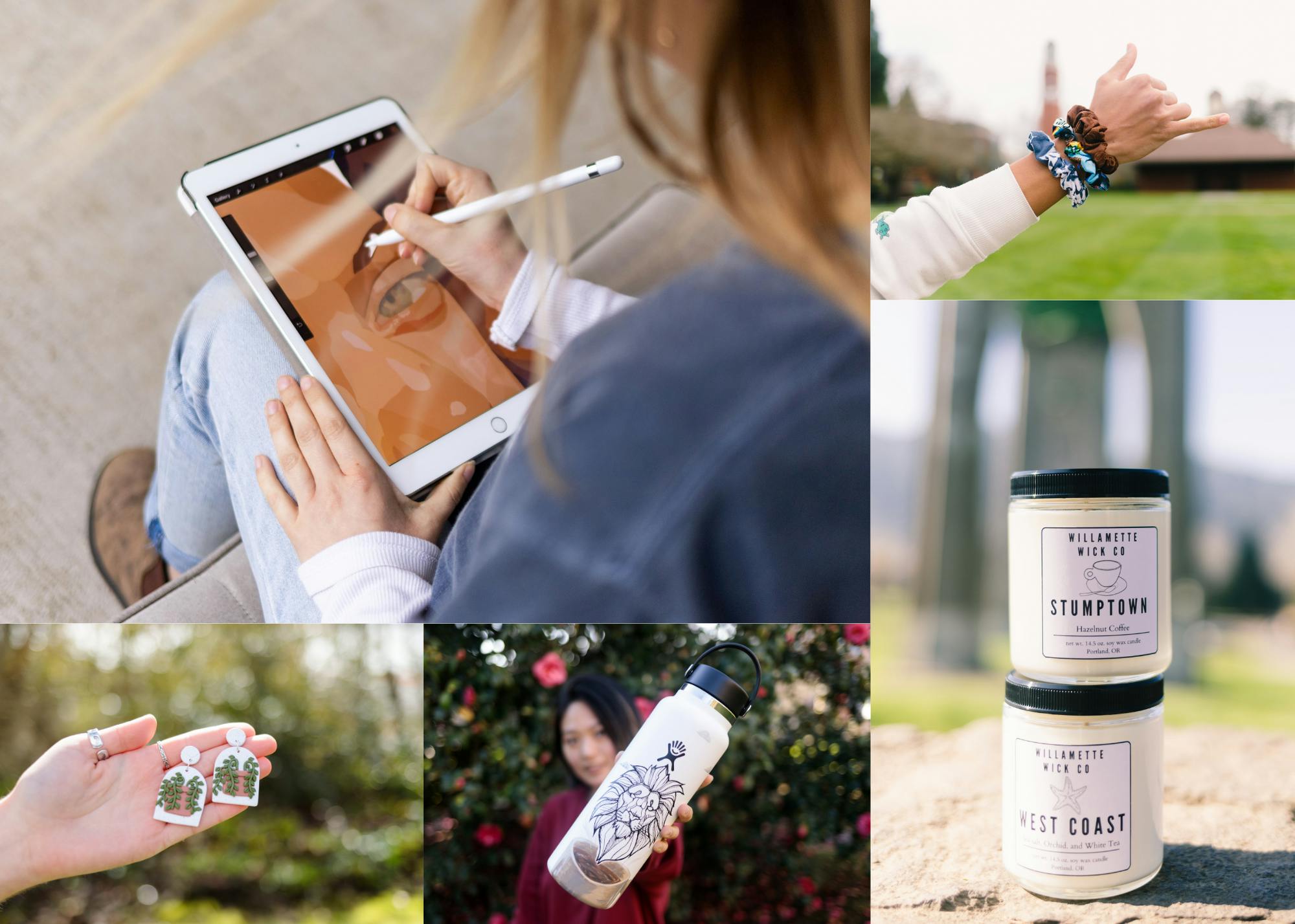 The Beacon caught up with five student run small businesses that launched in the midst of the COVID-19 pandemic.Photo by Molly Lowney