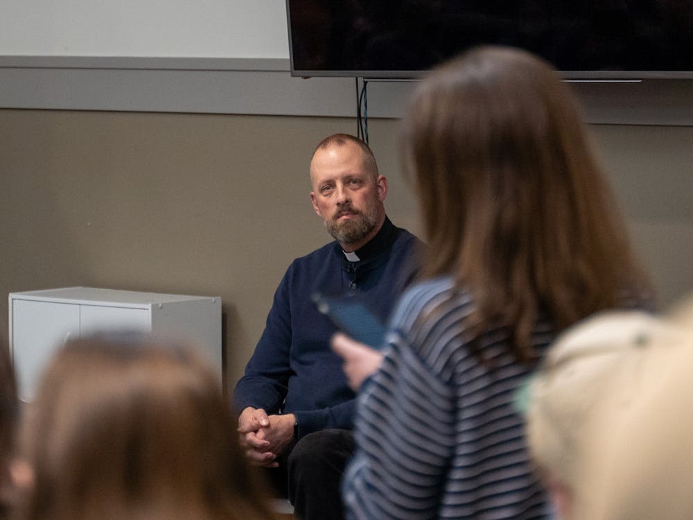 Fr. Dan Parrish announced in an email to Lund residents that he would be moving out of the hall through at least graduation.