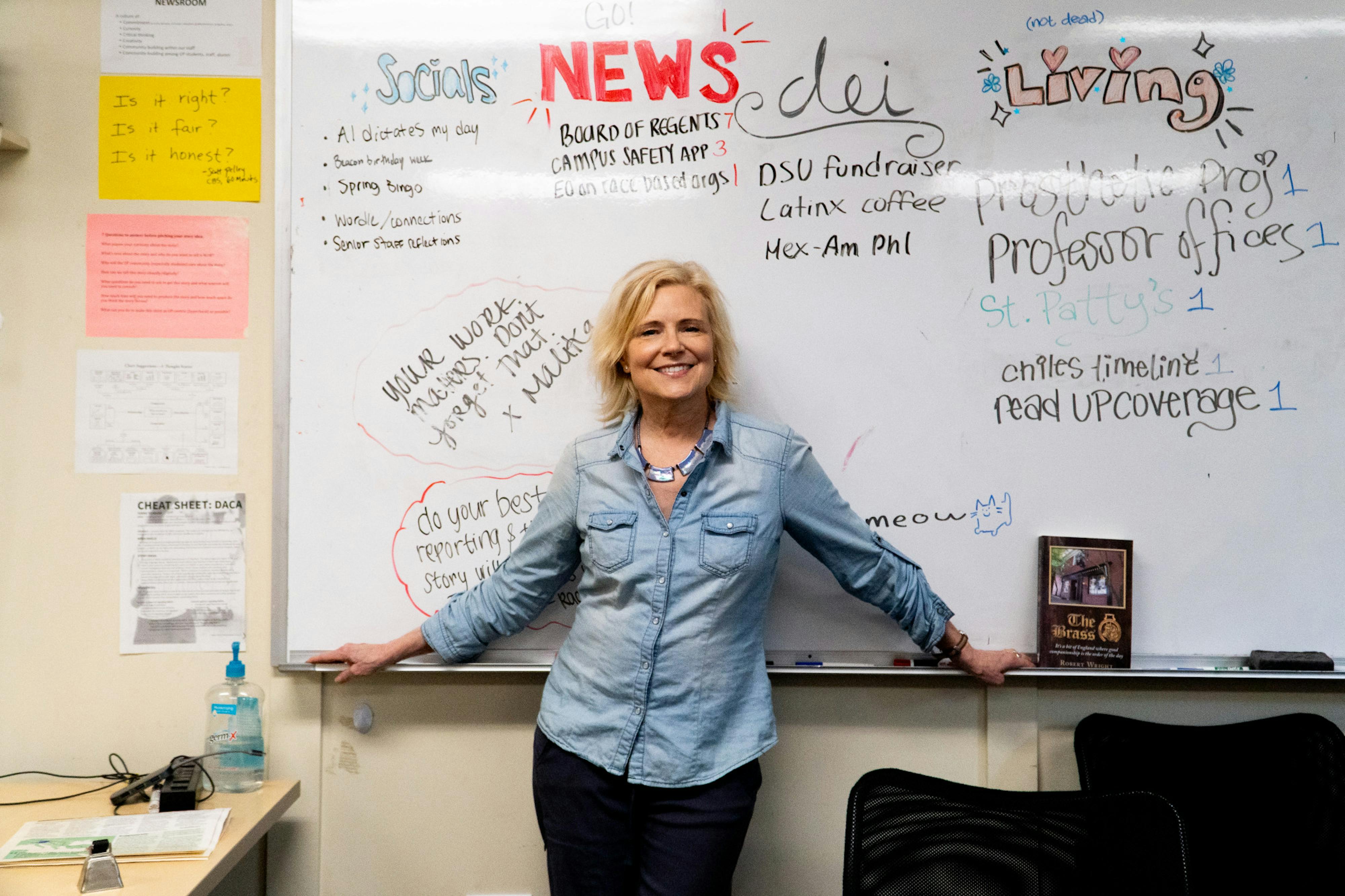 Nancy Copic, longtime Beacon adviser, heads into ‘inspirement’