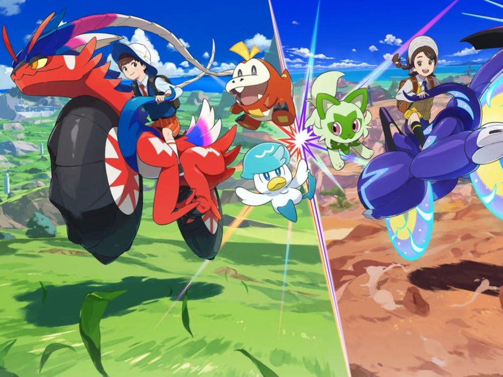 Following years of controversial development decisions and backlash from the series’ fanbase, longtime players are diving into the new Pokémon generation with cautious optimism. The Beacon, in its first ever video game review, weighs in on whether "Pokémon Scarlet and Violet" live up to the series' full potential. Photo courtesy of Pokémon.