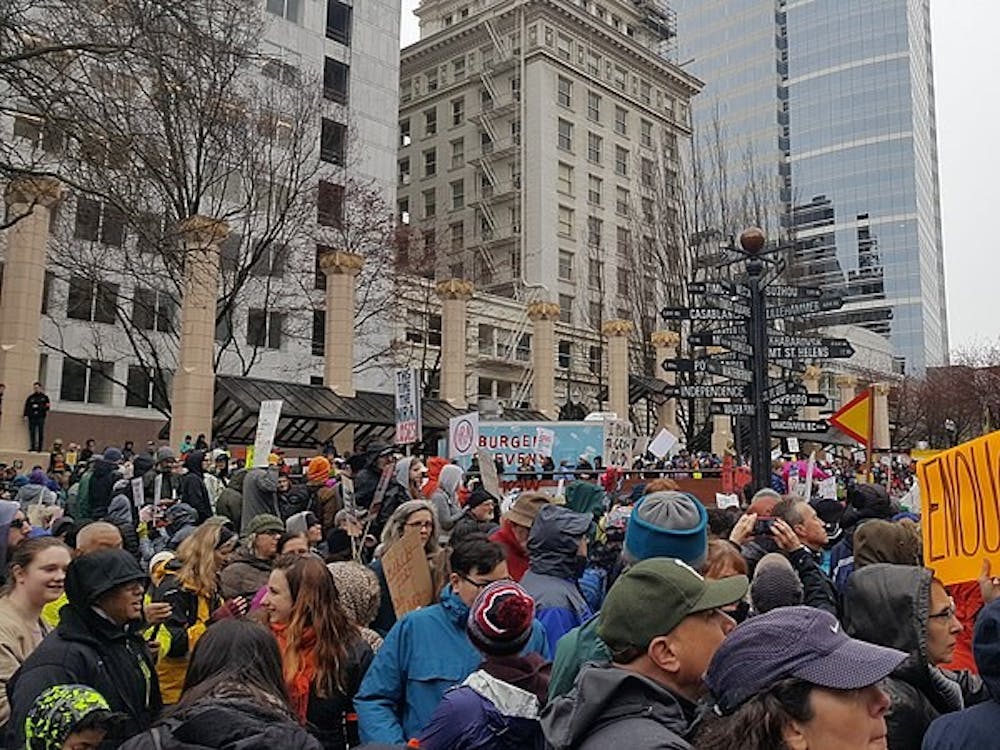March for Our Lives in Portland, Oregon. Photo courtesy of Wikimedia Commons.
