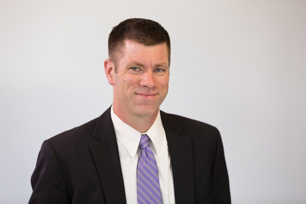  Craig Swinyard was selected as UP's director of alumni relations last week. Swinyard, a '98 alum and current math professor, has been in the UP community for almost 20 years. Photo courtesy of UP Marketing