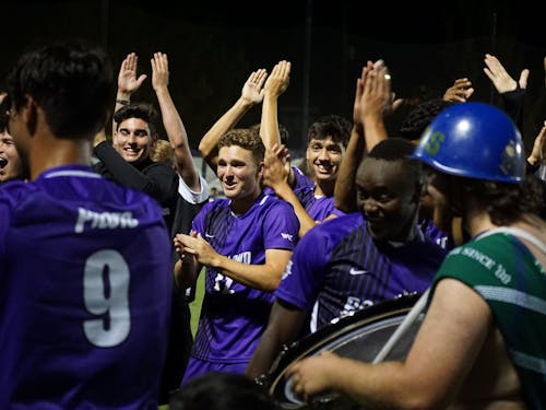 Over 2,200 students cheer on Pilots win against Corban Warriors in men’s soccer exhibition