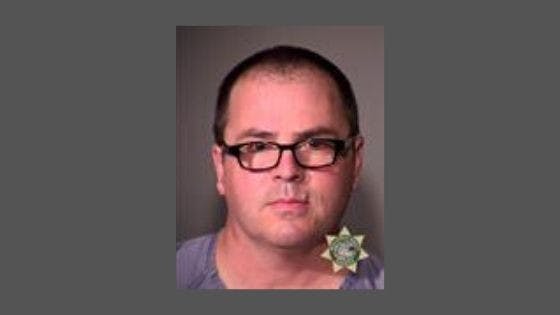 Former University of Portland employee Patrick Ell is accused of assaulting Associate Vice President for Student Development Matthew Rygg. Ell will be arraigned this afternoon. Photo courtesy of Multnomah County Sheriff's Office. 