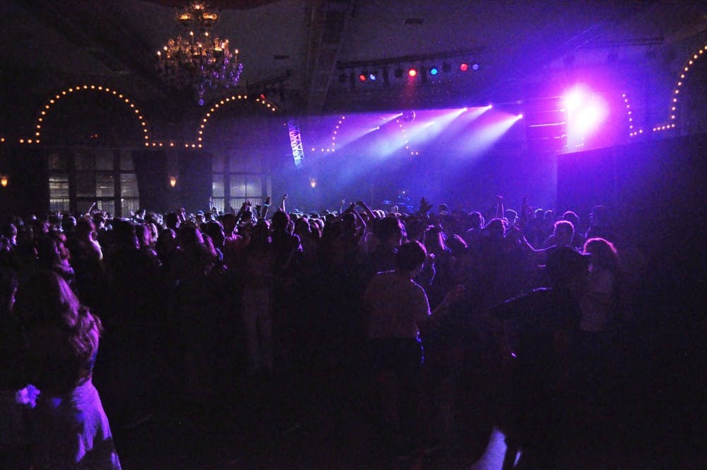  At this year’s Dance of the Decades, 33 students were written up for alcohol violations, as well as one student for possession of narcotics. Though the dance had the largest number of alcohol and drug violations ever, it also had the highest attendance ever, with more than 1,400 students at the event. Photo by Kristen Garcia