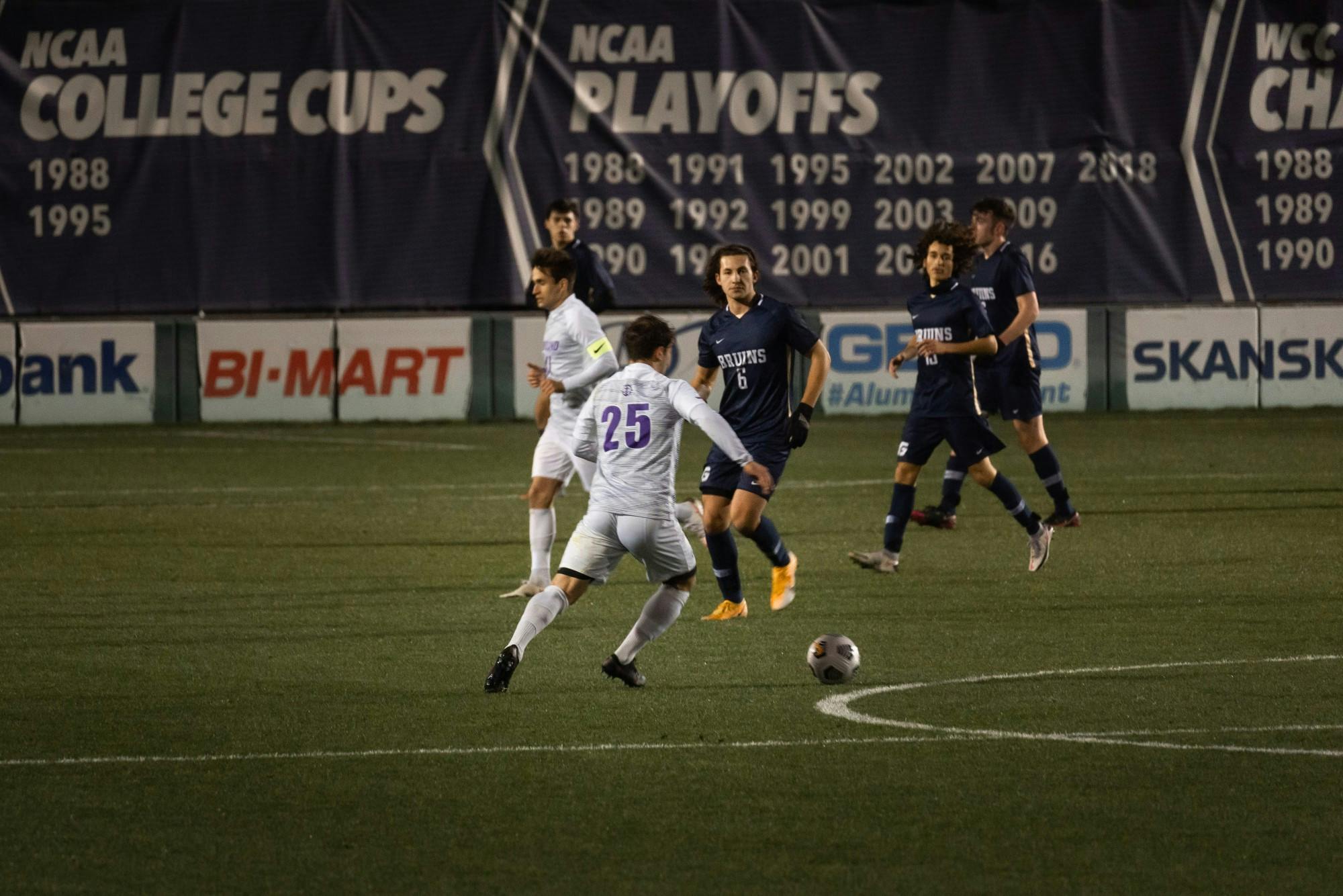 The men's soccer team tied San Diego this week 1-1.