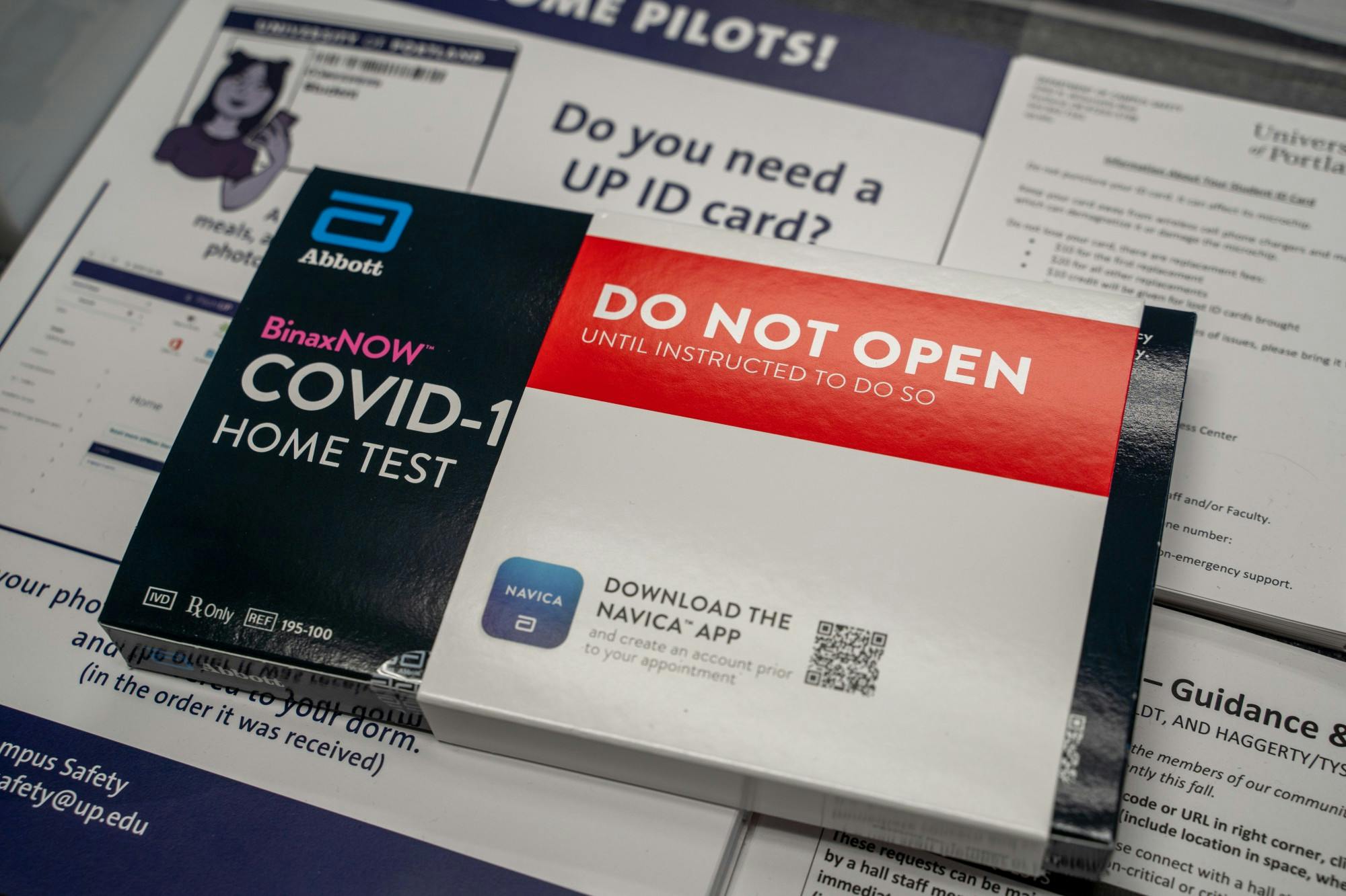 UP will hold virtual classes for at least the first week of the semester and require booster shots for those that are eligible. 