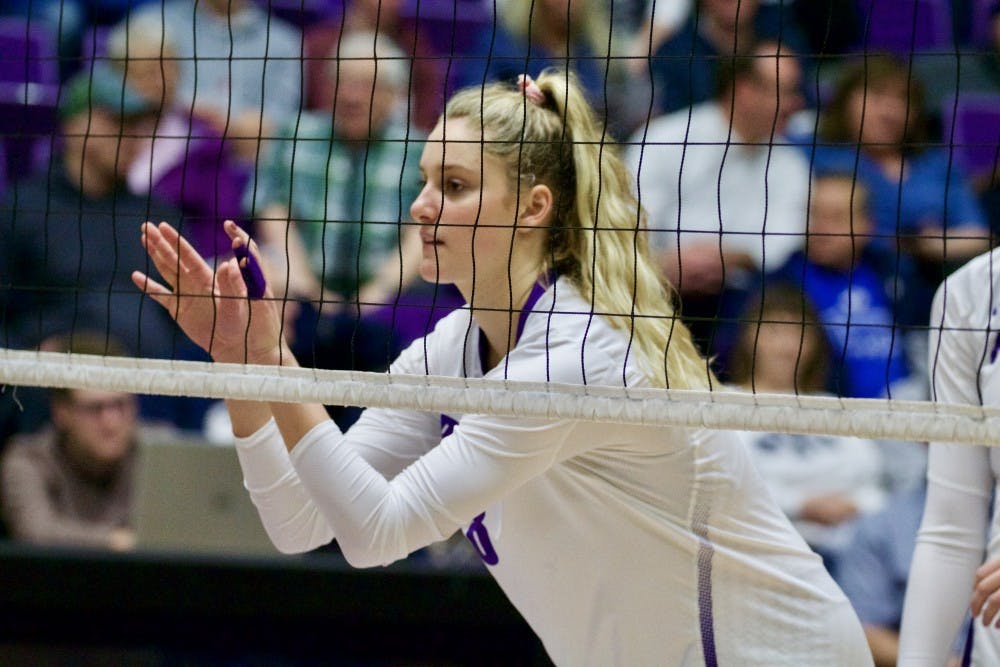 Junior Liz Reich recorded 219 kills in 2018.