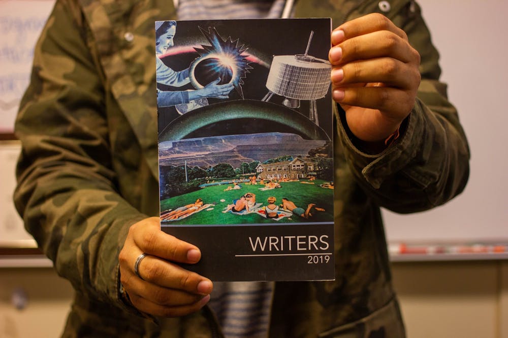 The deadline for submissions for the 2020 edition of Writers Magazine is Feb. 16. Photo illustration by Paula Ortiz Cazaubon. 