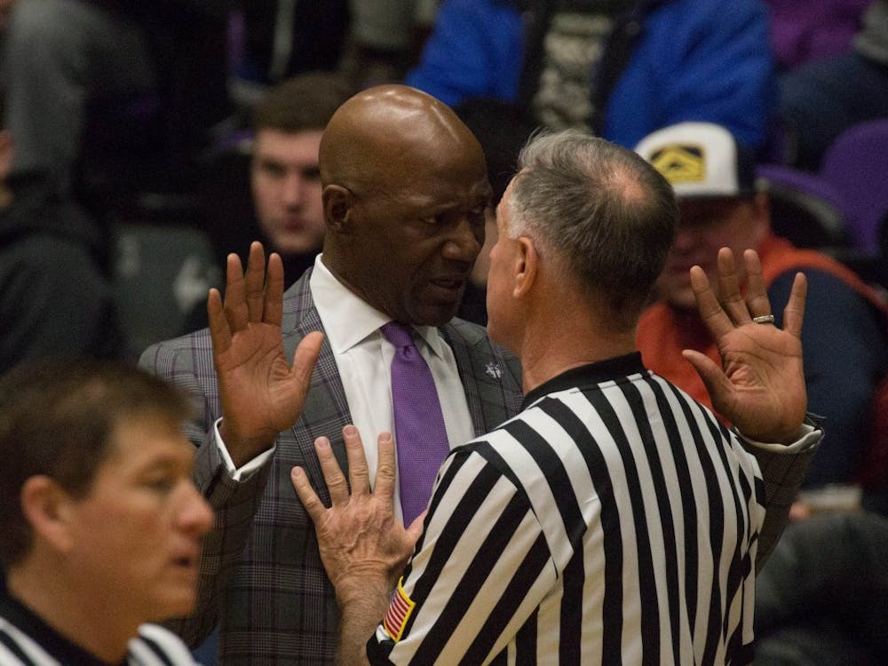 Coach Terry Porter is visibly frustrated with questionable calls made by the referees. The team was unable to find a lead throughout the game.