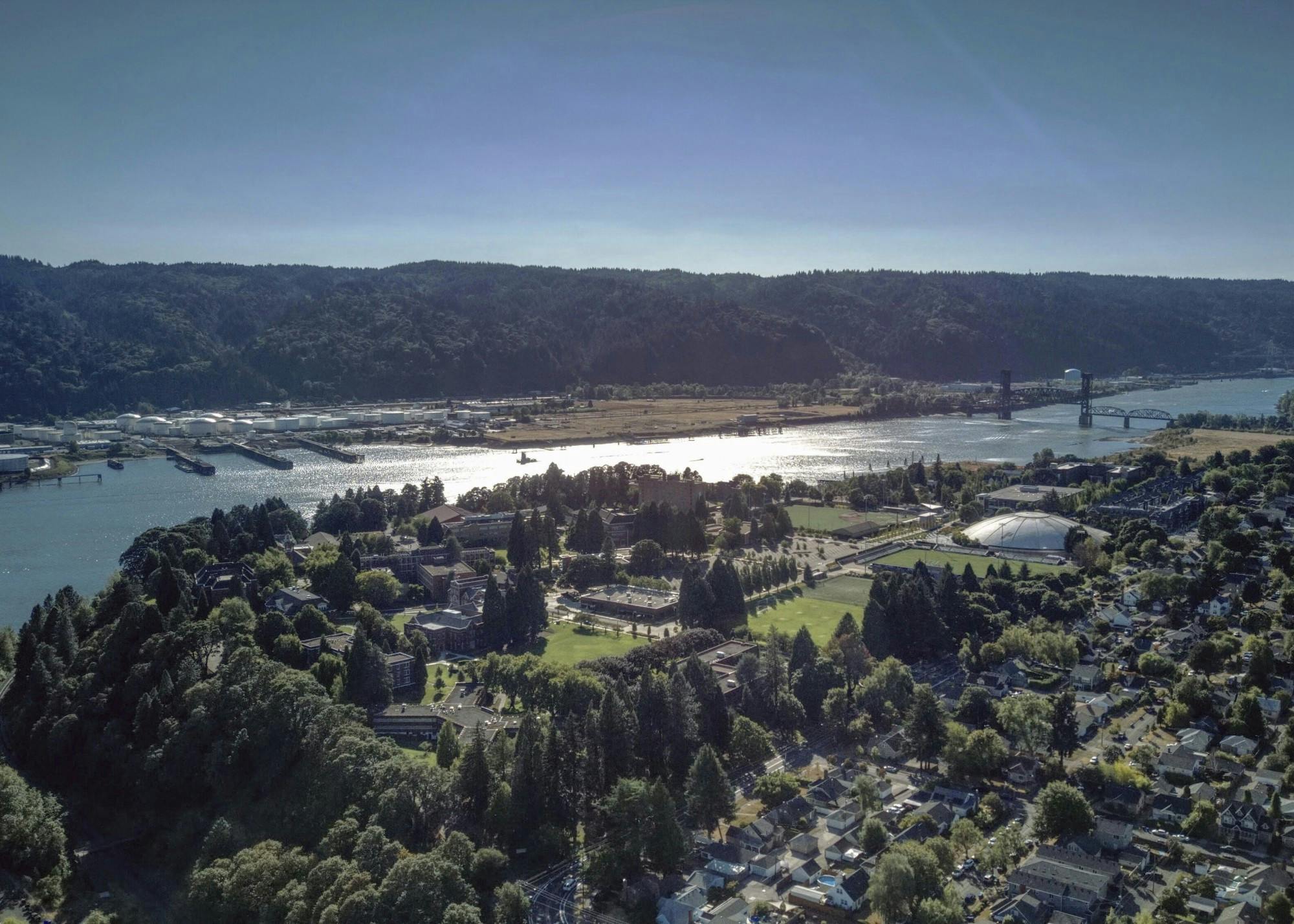 A quiet UP campus lies heavy in the summer heat, awaiting details of paycuts and furloughs.