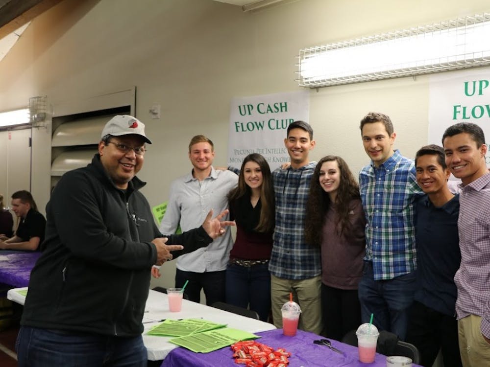 Members of UP's Cash Flow Club aim to start a "movement" on campus of students invested in&nbsp;learning about personal finance.