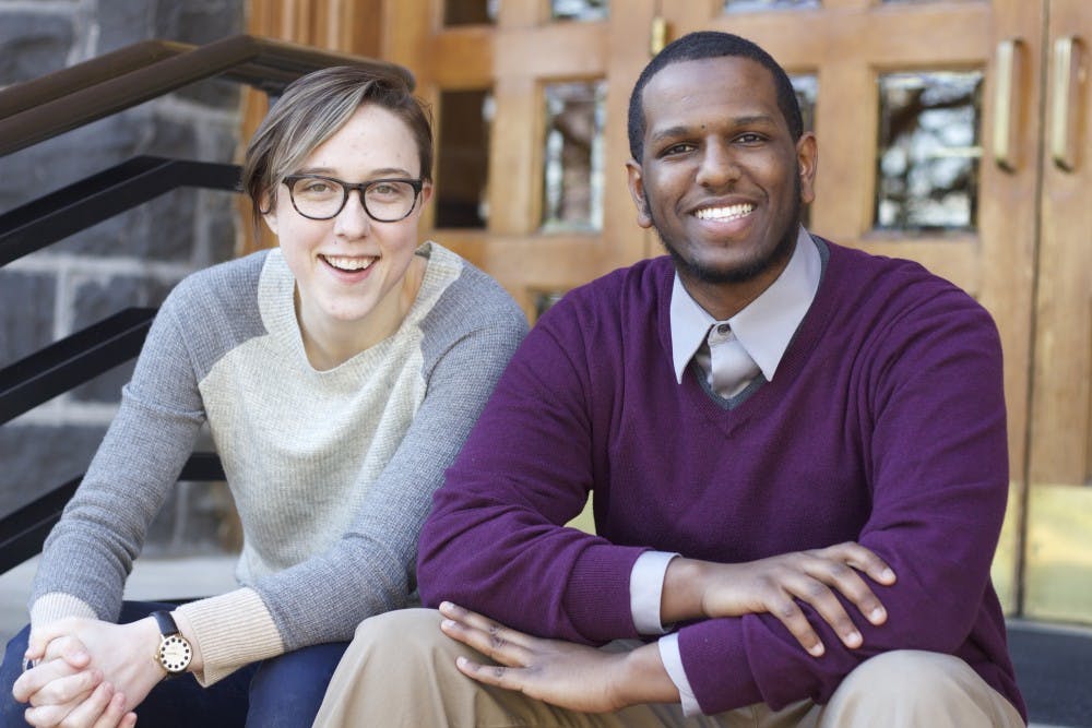  Khalid Osman &amp; Grace Holmes. Photo courtesy of Matthew Baer