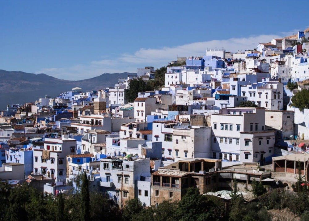A part of the study abroad program in Morocco will take students to visit the city of Chefchaouen.