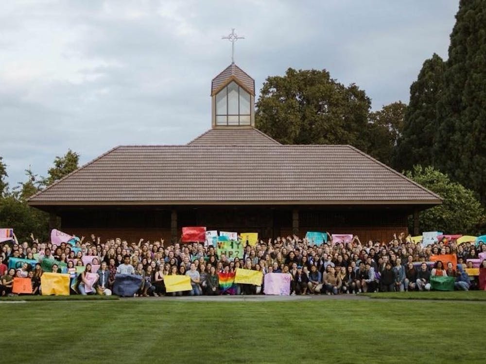 SASA gathering to stand in solidarity with the LGBTQ community. Posted Sept. 21, 2018.
Photo courtesy the SASA Facebook page.
