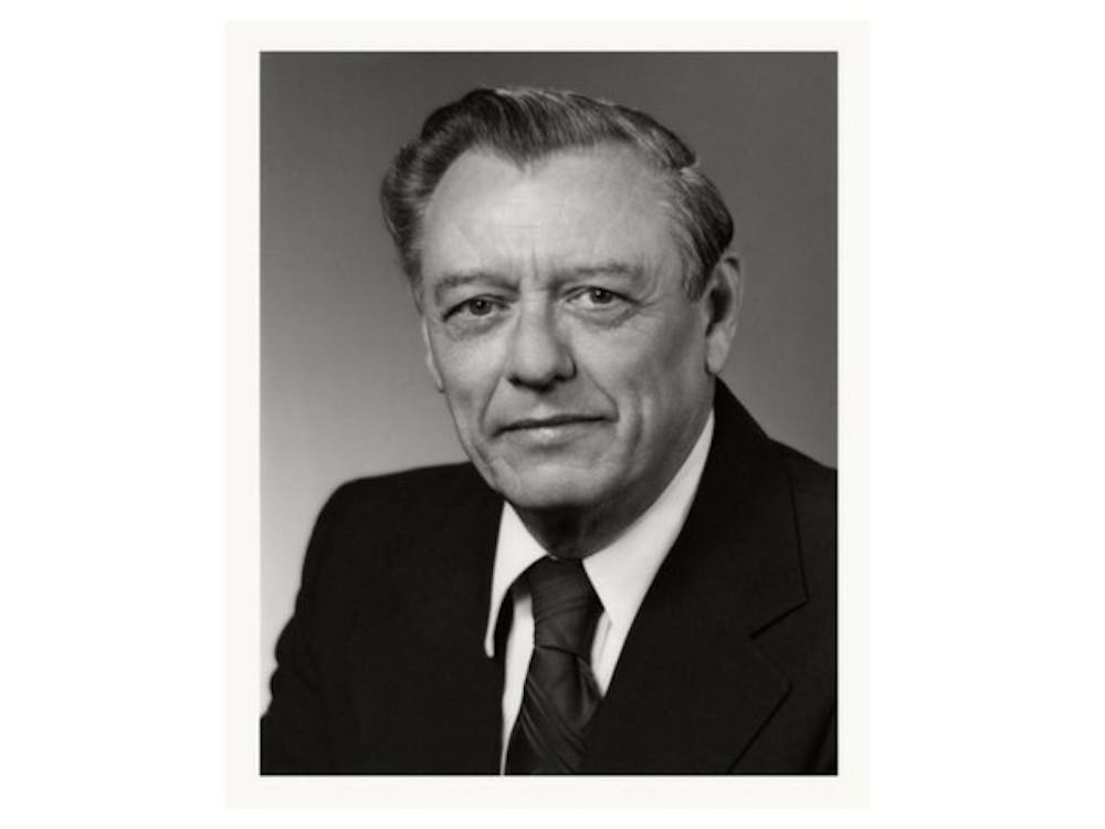 Br. Raphael Wilson, as he was known as president of the University of Portland, was named in a grand jury report for admitting to sexually abusing a boy. Photo courtesy of University of Portland Clark Library.