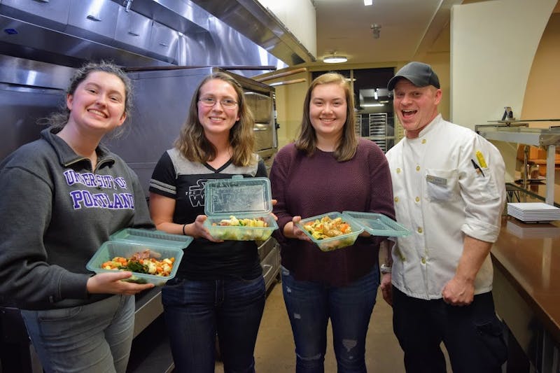 For the first time ever Bon App is teaching students how to cook for themselves. On the menu for them tonight was Stir Fry.