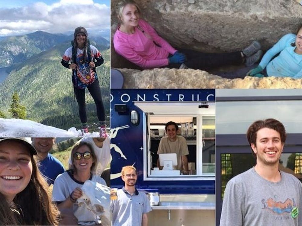 The Beacon spoke to seven students about their summers. Photos courtesy of Katie Norris, Luke Cleve, Lauren Tate, and Madison Thibado. Collage created by Gabi DiPaulo. 