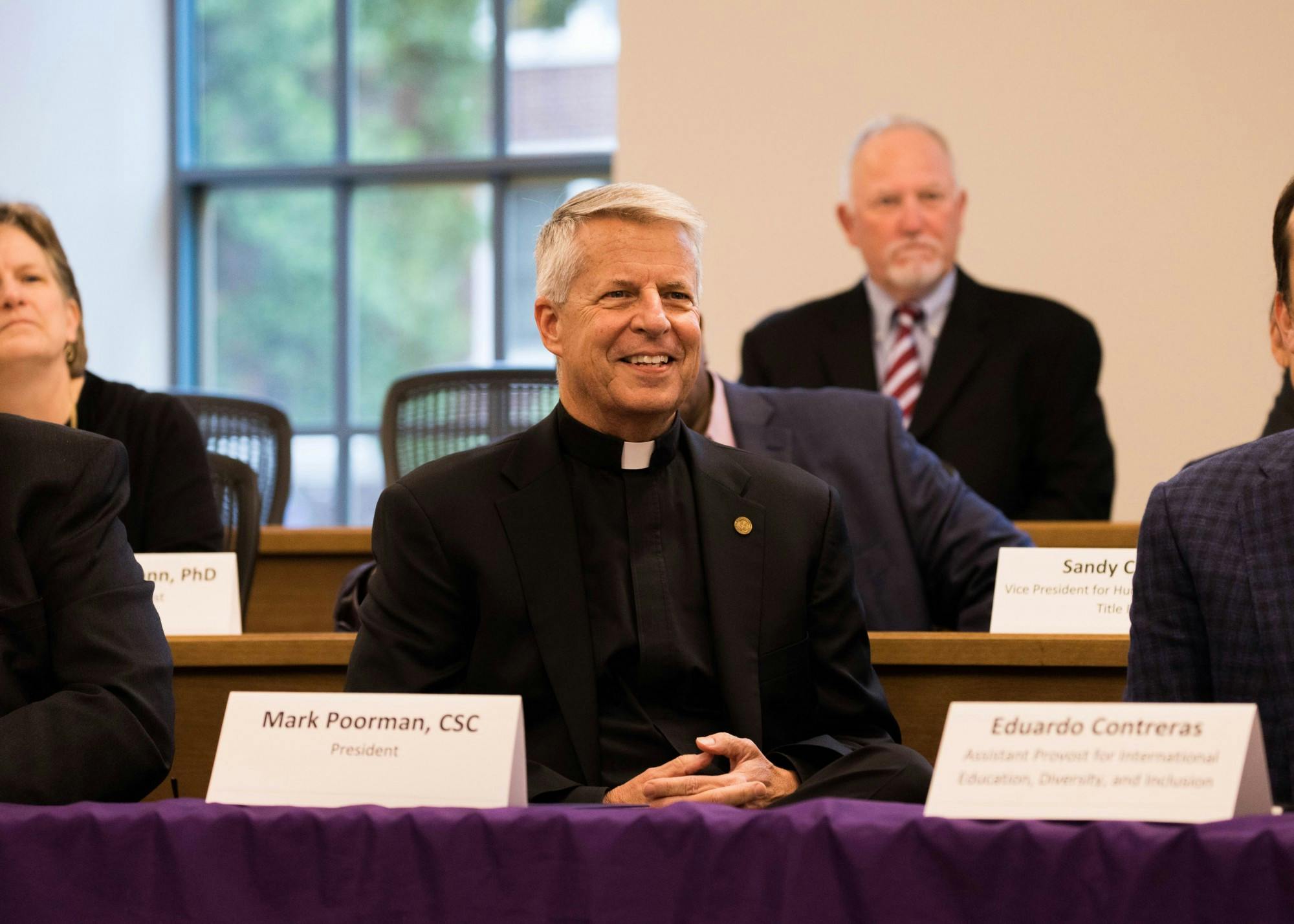 Fr. Mark Poorman, president of the University of Portland.