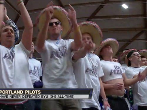  Last week, members of Villa Drum Squad and friends cheering at a basketball game wearing sombreros and yelling Spanish words offended some students in the audience. The offended students' response sparked a campus-wide dialogue regarding diversity, sensitivity and inclusion at UP.Screenshot from thew.tv live stream