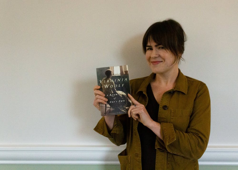 English professor Jen McDaneld&#x27;s favorite book is &quot;A Room of One&#x27;s Own&quot; by Virginia Woolf. &quot;A Room of One&#x27;s Own&quot; is a nonfiction text about the space for women within the sphere of male-dominated literature.