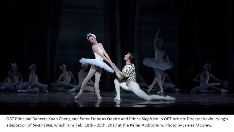 Photo by James McGrew via Oregon Ballet Theater&nbsp;
