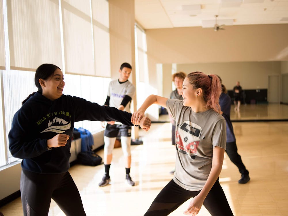 Elena Kaoni described the ebb and flow of Taekwondo as a &quot;dance&quot;. 