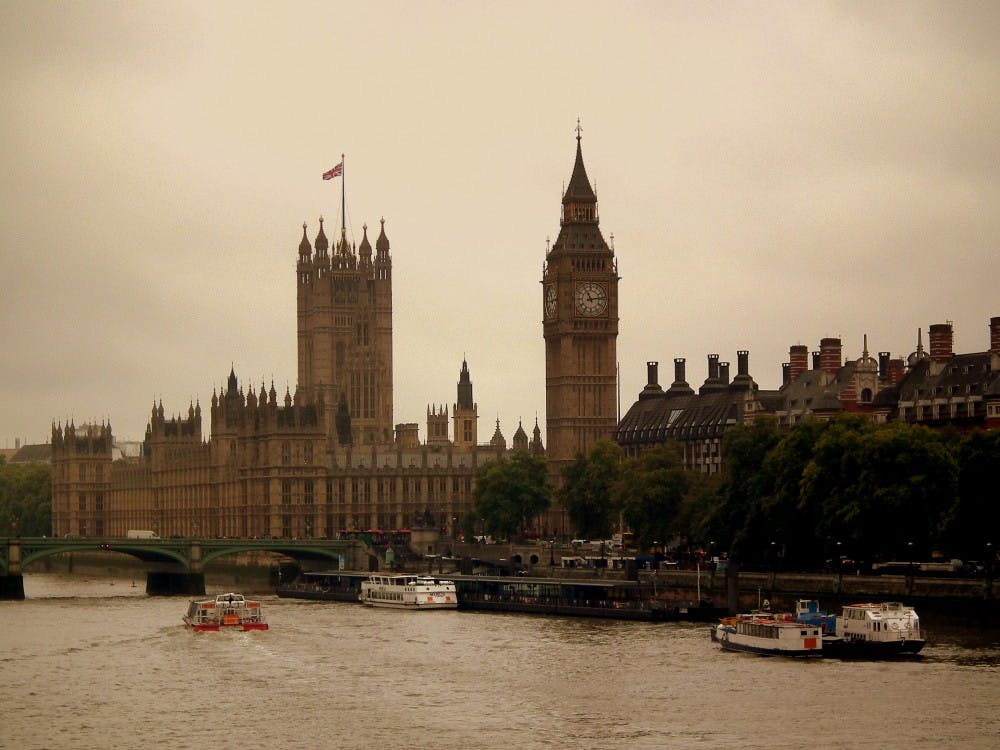 The Houses of Parliament and Westminster Bridge, shown in this photo, were the site of the attack Wednesday in London. Photo from Wikimedia Commons.