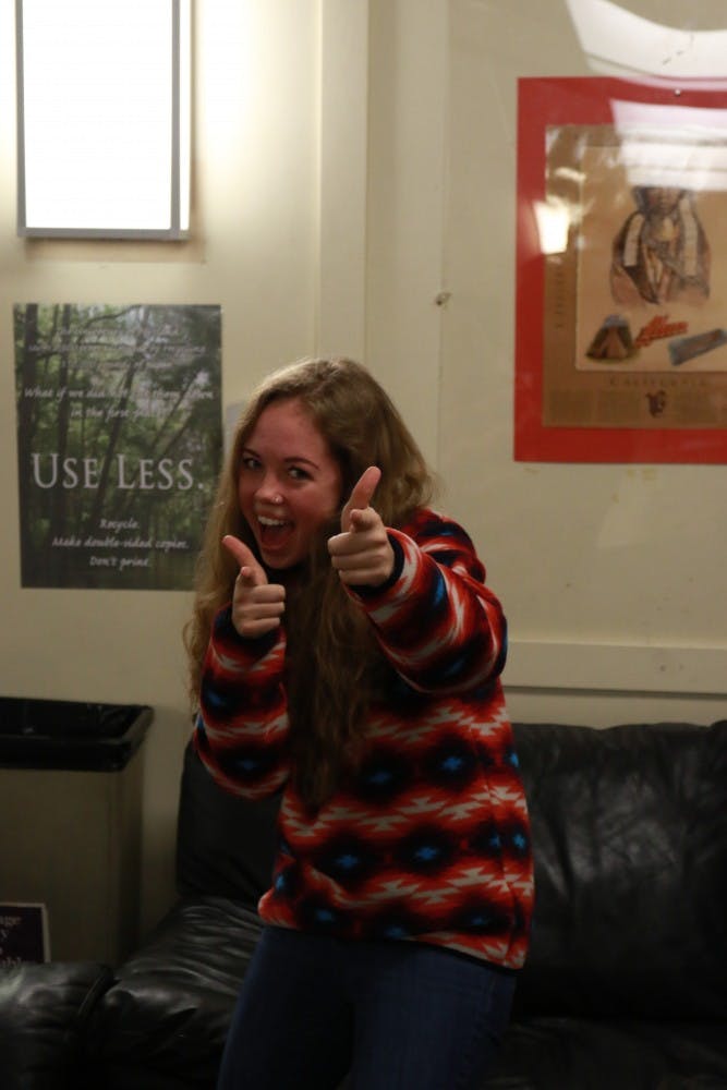  Freshman Isabelle Linkous.