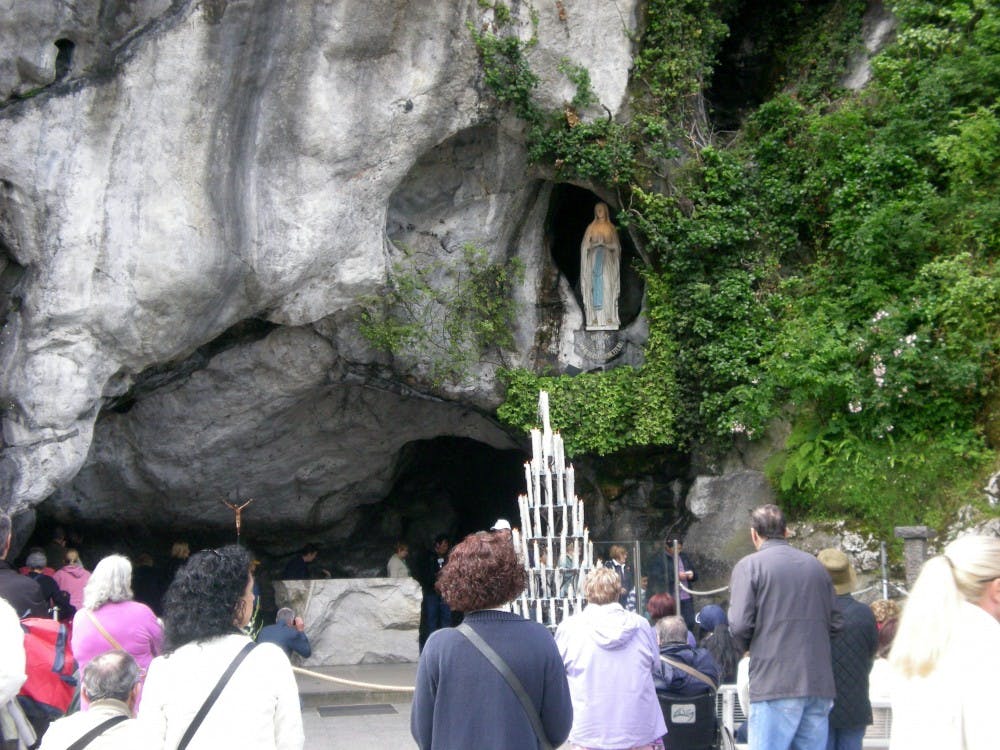 Atmosphere Of Holiness At Our Lady Of Lourdes The Beacon