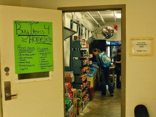  Mack's Market is one place students can purchase food to put in the sack lunches.Photo by Spencer Young