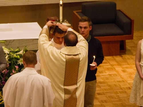  UP students interested in converting to Catholicism or confirming their Catholic faith can take part in the Rite of Christian Initiation for Adults (RCIA) and the Adult Confirmation Program. Both programs prepare students to receive the Sacraments: Baptism, Eucharist, and Confirmation.