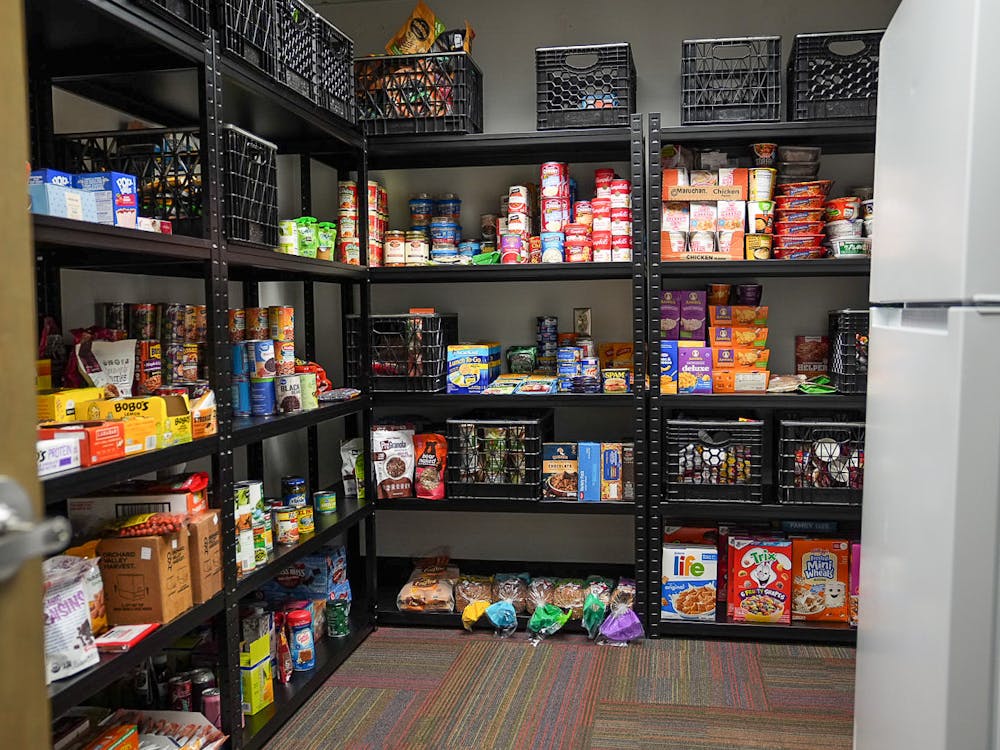 The StockUP pantry shelves full of snacks and necessities for the UP student community.
