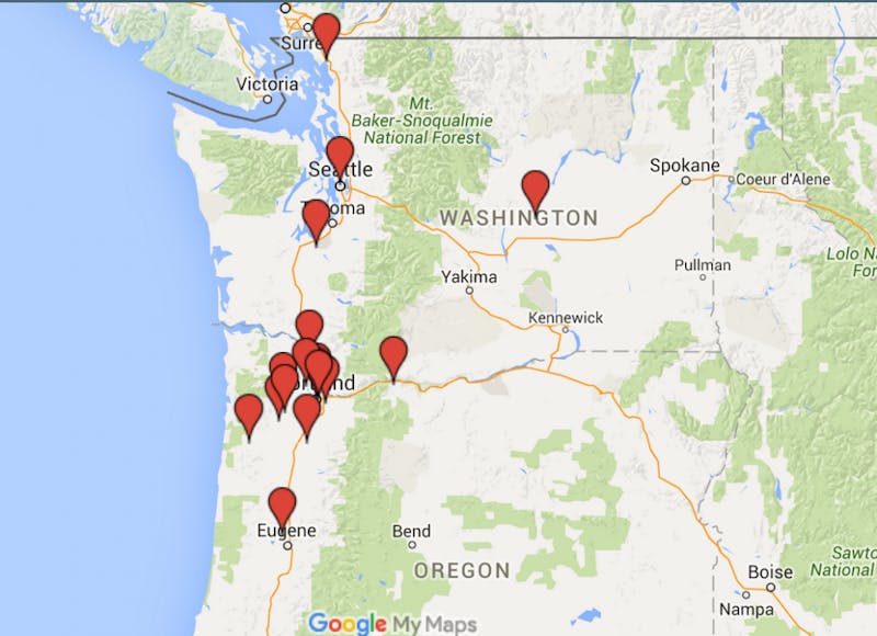 Where does UP get its food? The Beacon