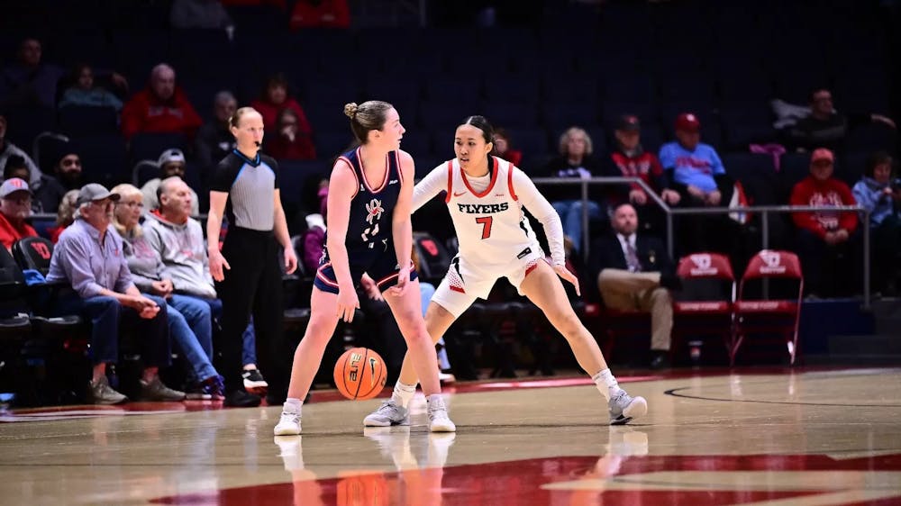 <p>University of Richmond's women's basketball plays against Dayton College on Jan.14. Courtesy of Richmond Athletics.&nbsp;</p>