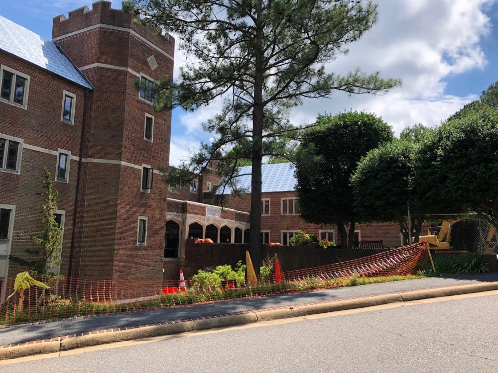 Lora Robins Court is currently undergoing renovations. 